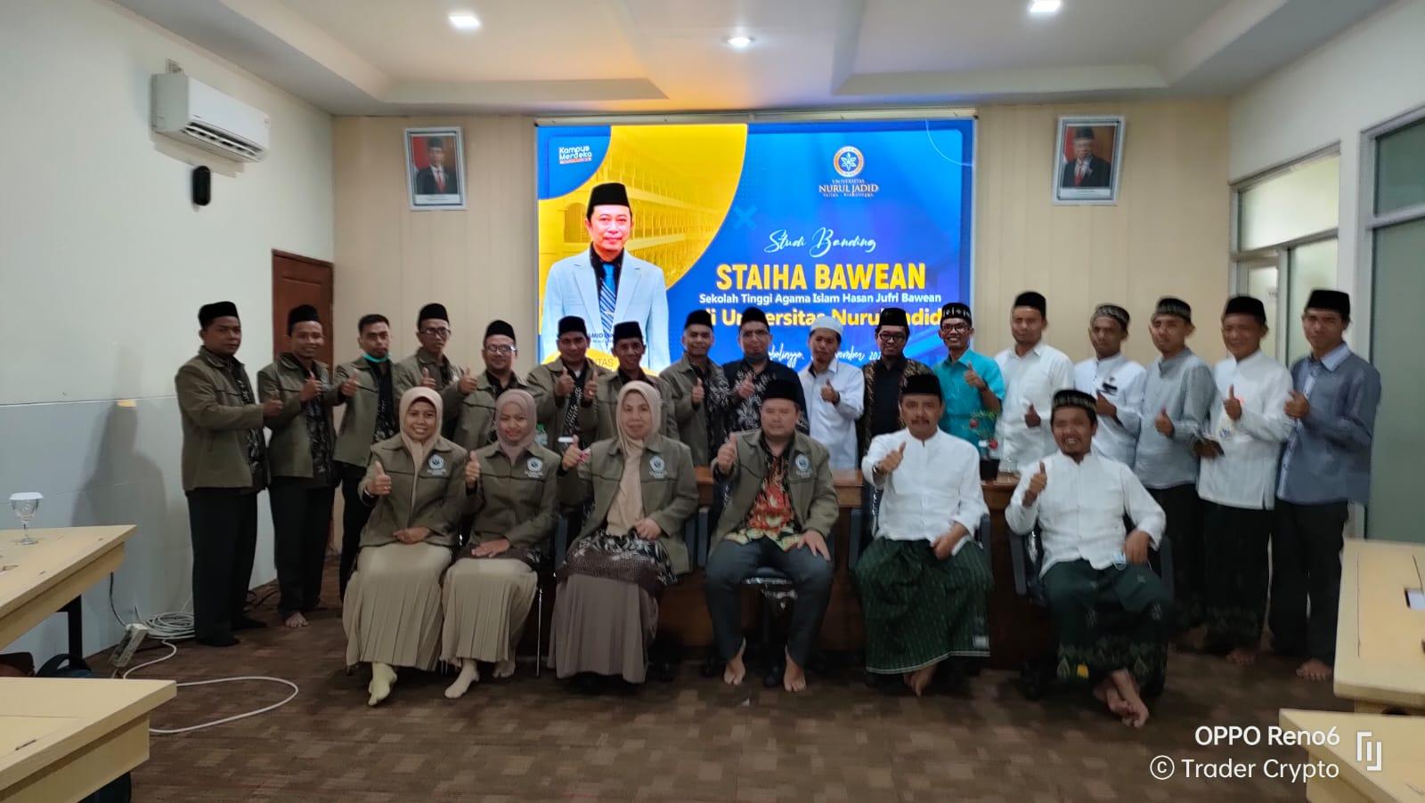 PERSIAPAN ALIH STATUS KE INSTITUT, STAI HASAN JUFRI BAWEAN ADAKAN STUDI BANDING KE UNUJA